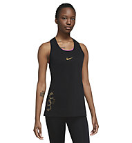 Nike W Nk Pro - top - donna, Black