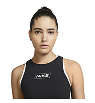 Nike W Np Df Crp Gx - top - donna, Black