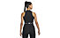 Nike W Nsw Crop Tape - Top Fitness - Damen, Black