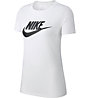 Nike Sportswear Essential Icon Futura - T-Shirt - Damen, White