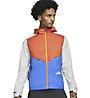 Nike Windrunner Trail Running - giacca trailrunning - uomo, Orange/Light Blue/Grey