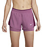 Nike Women's 2-In-1 - Laufhose - Damen, Purple