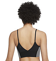 Nike Yoga Dri-FIT Indy Light-Support - reggiseno sportivo - donna, Black/Grey