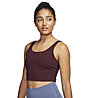 Nike Yoga Luxe Crop - Fitness-Tanktop- Damen, Brown