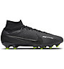 Nike Zoom Mercurial Superfly 9 Elite AG-Pro - scarpe da calcio per terreni sintetici - uomo, Black/Green