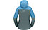 Norrona Falketind aero60 Hood - giacca alpinismo - donna, Light Blue/Green