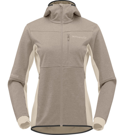 Norrona Falketind warm2 Octa Hood - felpa in pile -donna. Taglia S