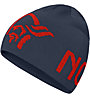Norrona Logo Beanie - Mütze - Herren, Dark Blue/Red
