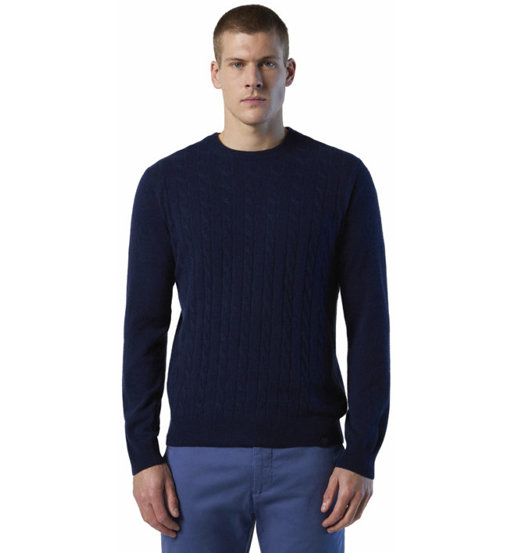 North Sails Cable Cashmere Blend M - maglione - uomo. Taglia M