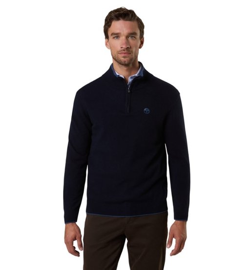 Maglione North Sails Half Zip Cashmere: Stile e Comfort