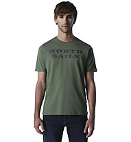 North Sails S/S W/Graphic - T-Shirt - Herren, Green