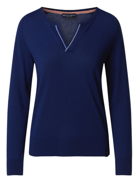 North Sails V-Neck Polo 14GG W - Pullover - Damen, Gr. S
