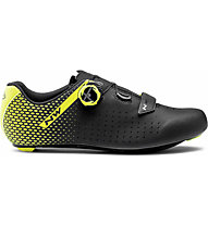 Northwave Core Plus 2 - scarpa bici da corsa - uomo, Black/Yellow