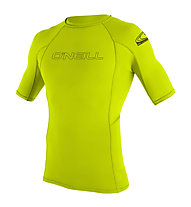 O'Neill Basic Skins S/S Rash Guard - Kompressionsshirts - Kinder, Yellow