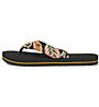 O'Neill Ditsy Sun Blooma W - Zehensandalen - Damen, Black/Orange