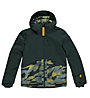 O'Neill Texture - giacca da snowboard - bambino, Green/Yellow