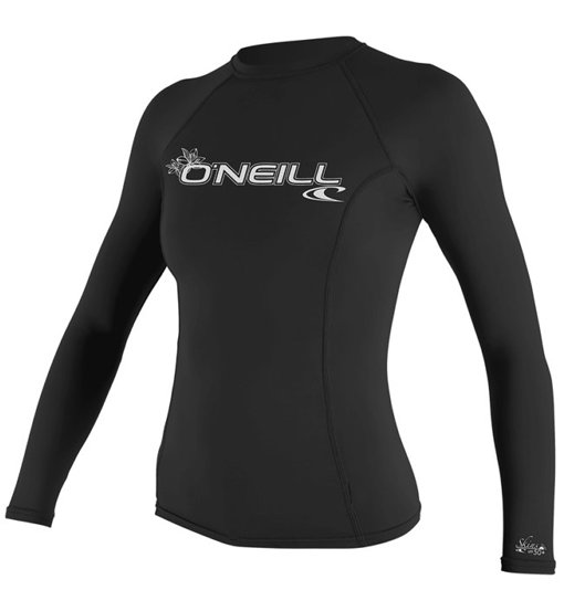 O'Neill Women's Basic L/S Rash Guard - maglia a compressione - donna