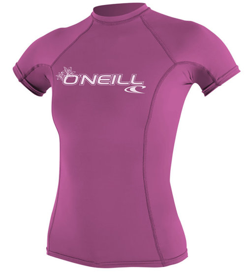 O'Neill Women's Basic S/S Rash Guard - maglia a compressione - donna