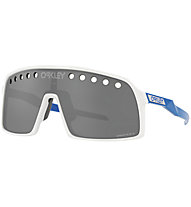 Oakley Sutro Eyeshade Heritage Colors Collection - Sportbrille, White/Blue