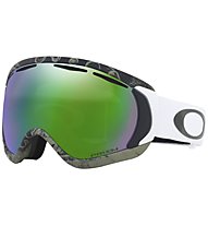 Oakley Canopy Tanner Hall Signature Turntable Green - Skibrille, Green/White