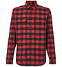 Oakley Checkered Ridge - camicia a maniche lunghe - uomo, Red/Black