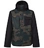 Oakley Core Divisional Rc Insulated - giacca da snowboard - uomo, Black/Dark Green/Brown