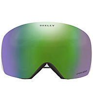 Oakley Flight Deck L - maschera da sci, Black/Green
