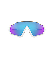 Oakley Flight Jacket - Sportbrille, White/Blue