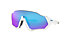 Oakley Flight Jacket - Sportbrille, White/Blue