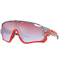 Oakley Jawbreaker Unity Collection - occhiali ciclismo, Red/Grey