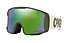 Oakley Line Miner - Skibrille, Green/White