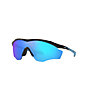Oakley M2 Frame XL - occhiali bici, Black/Blue