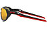 Oakley Plazma - Sportbrille, Black/Red