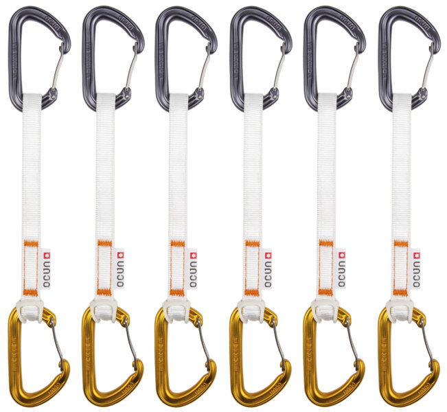 Ocun Hawk QD Wire Bio-Dyn-Ring 15 mm, 6 Pack - Expressset, Gr. 20 cm