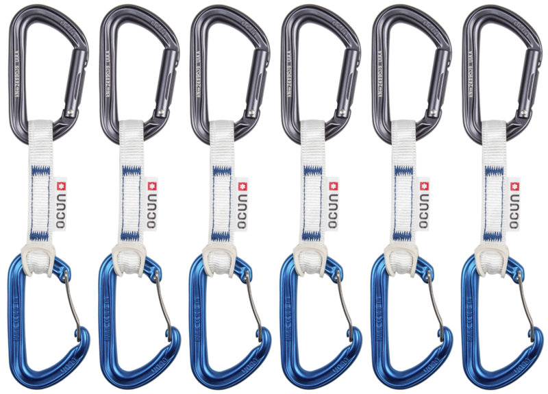 Ocun Hawk QD Wire Bio-Dyn-Ring 15 mm, 6 Pack - Expressset, Gr. 15 cm