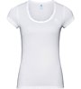 Odlo Active F-Dry Light SUW Crew - Funktionsshirt Kurzarm - Damen, White