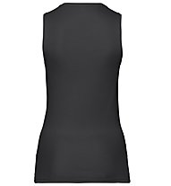Odlo Active F-Dry Light Suw V-Neck - maglietta tecnica senza maniche - donna, Black