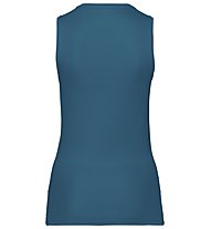Odlo Active F-Dry Light Suw Top V-Neck - Funktionsshirt ärmellos - Damen, Blue