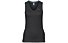 Odlo Active F-Dry Light Suw V-Neck - maglietta tecnica senza maniche - donna, Black