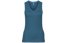 Odlo Active F-Dry Light Suw V-Neck - maglietta tecnica senza maniche - donna, Blue