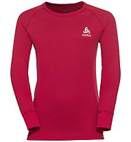 Odlo Active Warm Eco - maglietta tecnica a manica lunga - bambino, Red