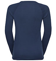 Odlo Active Warm Eco - maglietta tecnica a manica lunga - bambino, Blue