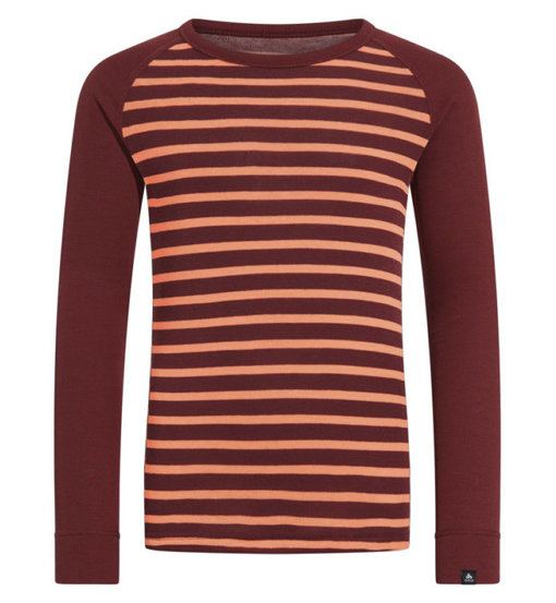 Odlo Active Warm Eco Stripes - maglietta tecnica - bambino. Taglia 92