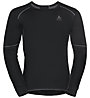 Odlo Active X-Warm Eco Baselayer-Top - maglietta tecnica - uomo, Black