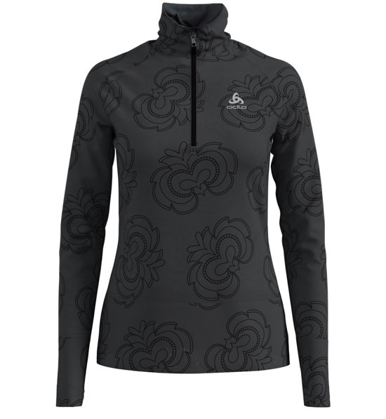 Pile Donna Odlo Snowboard 1//2 Zip