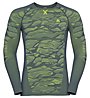 Odlo Blackcomb Top Cn Ls - maglietta tecnica - uomo, Green