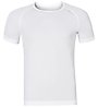 Odlo Cubic Shirt s/s crew neck Funktionsshirt, White