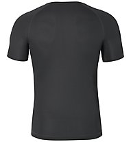 Odlo Cubic Shirt s/s crew neck Funktionsshirt, Ebony Grey - Black