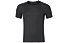 Odlo Cubic Shirt s/s crew neck Funktionsshirt, Ebony Grey - Black