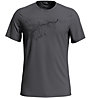 Odlo F-Dry Print Bl Crew New - T- Shirt - Herren, Grey